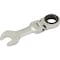 Dynamic Tools 17mm Stubby Flex Head Ratcheting Wrench D076317 - alternate 1